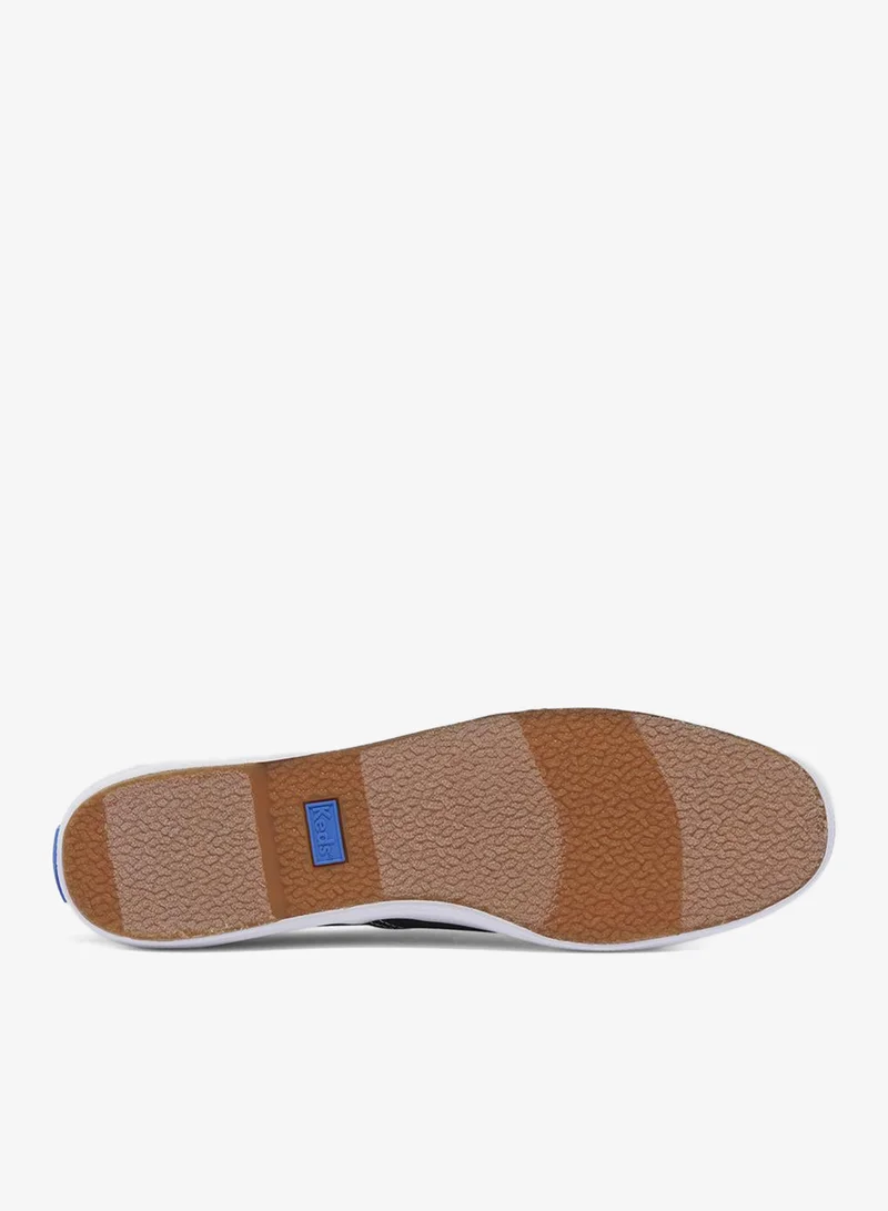 Keds black Keds Women's Champion Originals Lace Up Canvas Casual Sneaker Black for Women | Best Price UAE